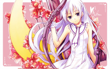 обоя shinigami, no, ballad, аниме, momo, the, girl, god, of, death