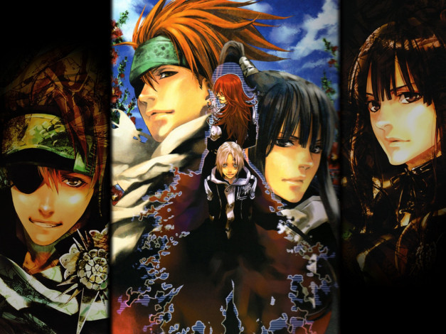 Обои картинки фото аниме, gray, man