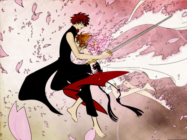 Обои картинки фото аниме, tsubasa, reservoir, chronicles