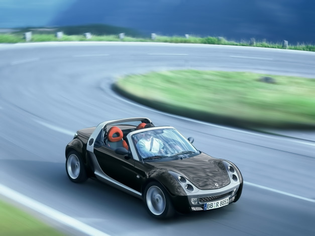 Обои картинки фото smart, roadster, автомобили