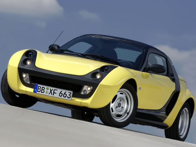 Обои картинки фото smart, roadster, автомобили