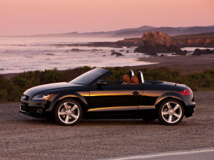 Картинка audi tt roadster us spec автомобили