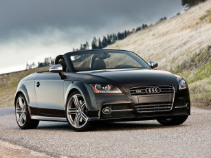 Картинка audi tts roadster us spec автомобили