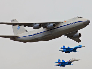 обоя авиация, разные, вместе, сопровождение