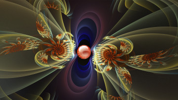 Картинка 3д графика fractal фракталы