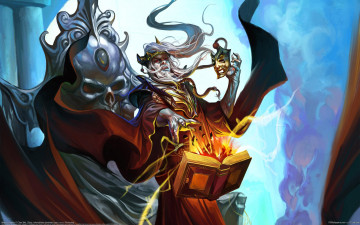 Картинка chen wei magic emperor фэнтези маги колдовство магия маска книга маг колдун