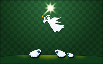 Картинка векторная графика ангел