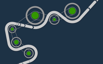 Картинка векторная графика лента круги