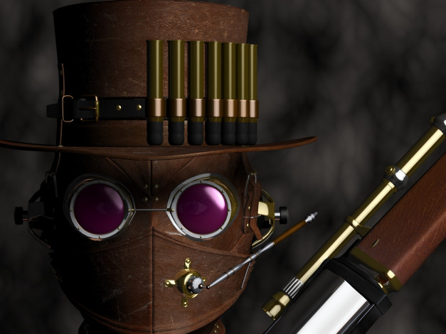 Обои картинки фото 3д, графика, другое, очки, маска