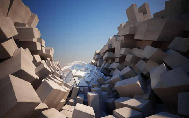 Обои картинки фото 3д, графика, modeling, моделирование, абстракция