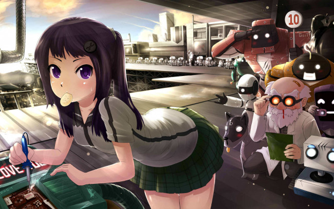 Обои картинки фото аниме, *unknown, другое