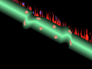 Картинка 3д графика fractal фракталы узор цвета фон