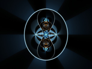 Картинка 3д графика fractal фракталы узор цвета фон