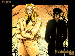 Картинка аниме hellsing luke jan valentine
