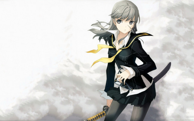 Обои картинки фото аниме, persona, девушка