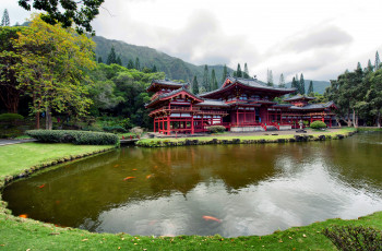 Картинка города буддистские другие храмы долина храмов гавайи