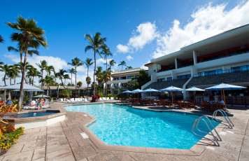 Картинка интерьер бассейны открытые площадки гавайи сша