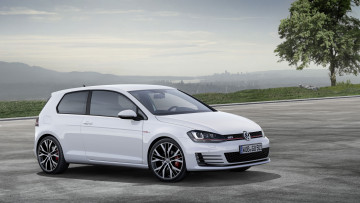 Картинка автомобили volkswagen golf gti car