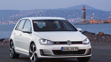 Картинка автомобили volkswagen golf gti car