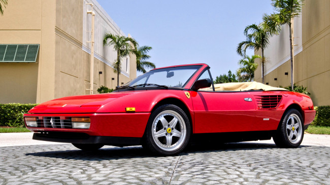 Обои картинки фото ferrari, mondial, автомобили, s, p, a, гоночные, спортивные, италия