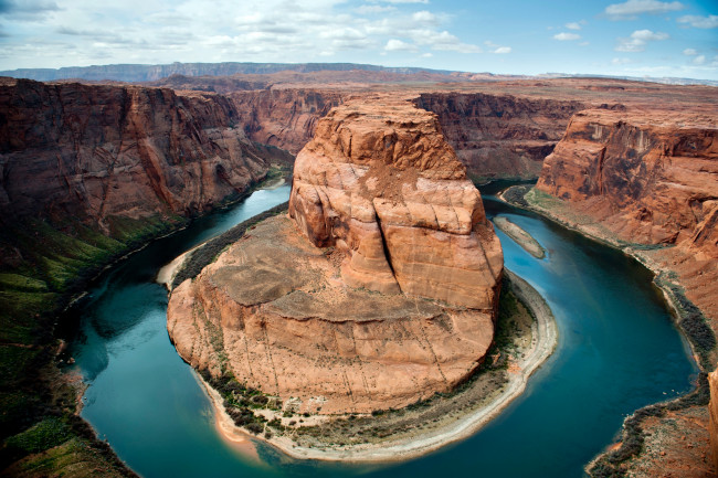 Обои картинки фото природа, реки, озера, подкова