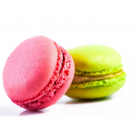 обоя еда, - макаруны, печенье