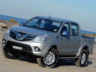 обоя автомобили, foton, tunland, серый, au-spec