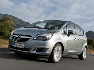 Картинка автомобили opel b 2014г серый meriva