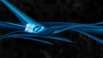 Картинка компьютеры windows+7+ vienna логотип фон