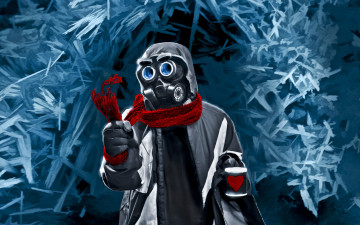 Картинка фэнтези люди арт романтика апокалипсиса alexiuss dastardly scarf