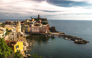 Картинка города амальфийское+и+лигурийское+побережье+ италия дома