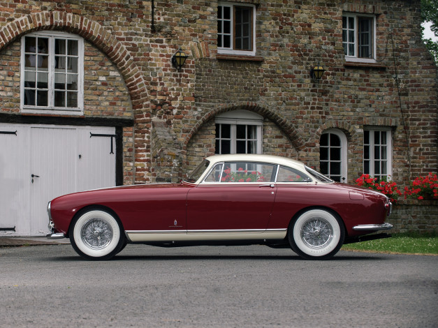 Обои картинки фото автомобили, ferrari, 250, europa, coupе, 0305eu, 1953г, мрасный