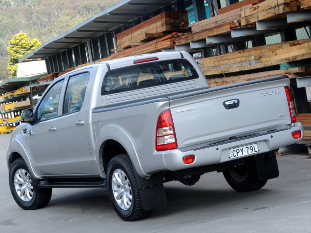 Обои картинки фото автомобили, foton, серый, au-spec, tunland