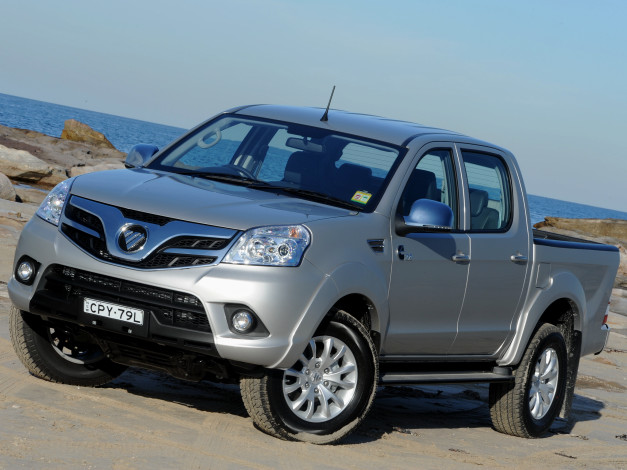 Обои картинки фото автомобили, foton, tunland, серый, au-spec