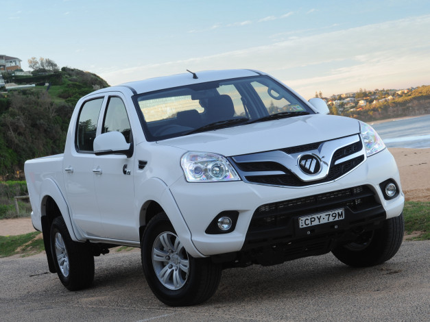 Обои картинки фото автомобили, foton, tunland, серый, au-spec