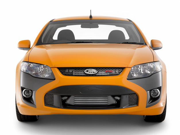 Обои картинки фото автомобили, fpv, f6, ute, fg, желтый