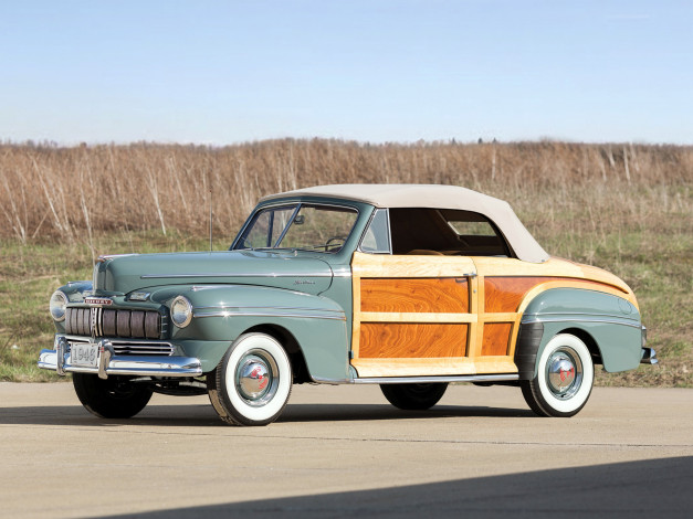 Обои картинки фото автомобили, mercury, sportsman, convertible, 69m-71, 1946г