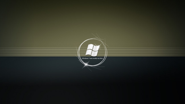 Обои картинки фото компьютеры, windows 7 , vienna, логотип, фон