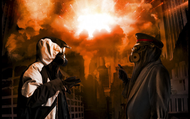 Обои картинки фото фэнтези, люди, boom, alexiuss, романтика, апокалипсиса, арт