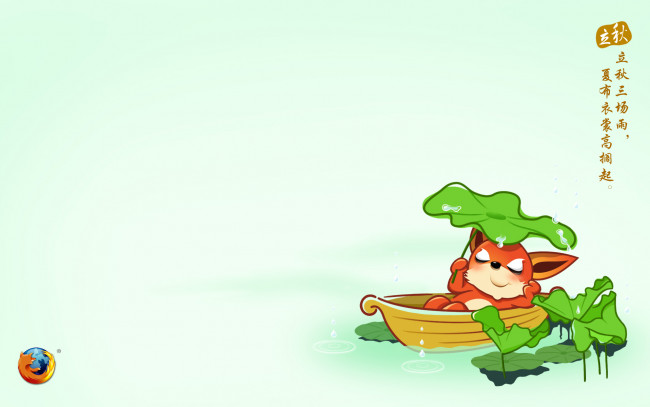 Обои картинки фото компьютеры, mozilla firefox, логотип, фон, лиса