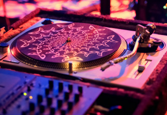 Картинка музыка -+другое пульт ди-джей проигрыватель узор