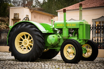 Картинка 1935+john+deere+model+d+tractor техника тракторы john