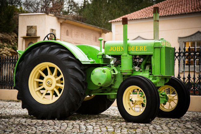 Обои картинки фото 1935 john deere model d tractor, техника, тракторы, john