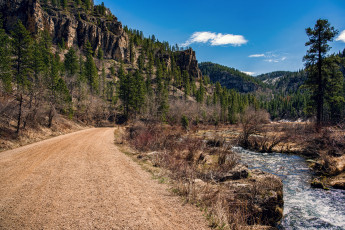 Картинка природа дороги тракт