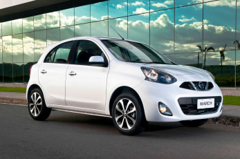 Картинка автомобили nissan datsun br-spec march 2014г k13