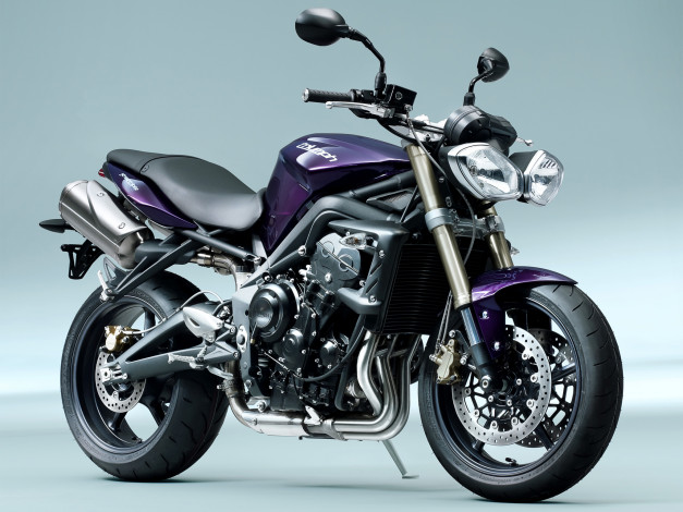 Обои картинки фото мотоциклы, triumph