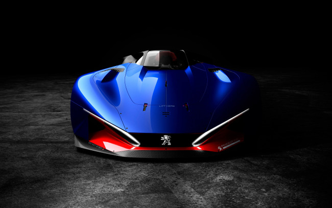Обои картинки фото автомобили, peugeot, concept, racing, hybrid, r, l500