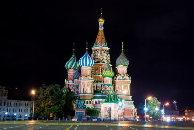 Обои картинки фото собор василия блаженного  ого, города, москва , россия, москва, собор, василия, блаженного