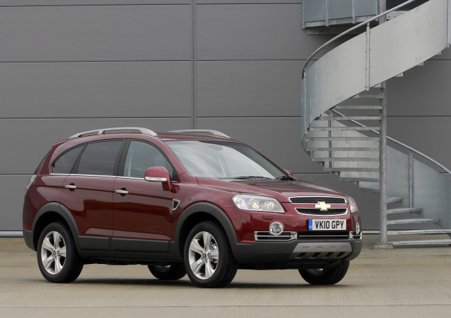 Обои картинки фото автомобили, chevrolet, uk-spec, captiva