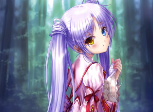 Картинка аниме unknown +другое девушка взгляд фон